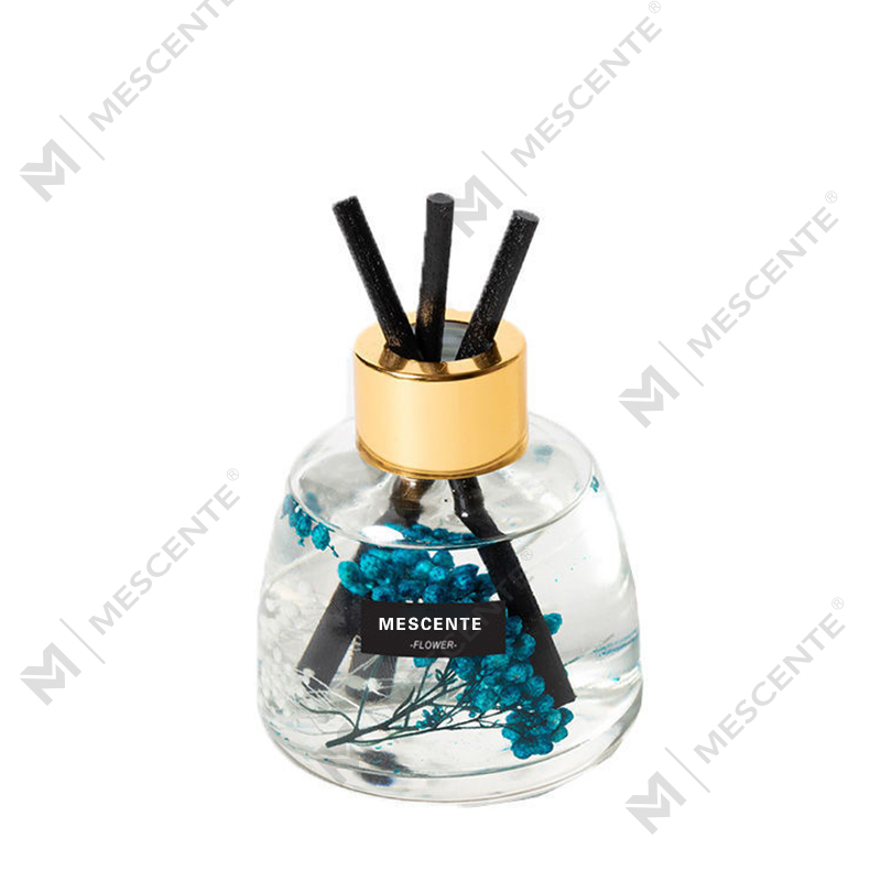 Mini sticlă albă cu parfum de flori, ulei pentru difuzor de trestie, parfum Thailanda, set de cadou pentru difuzor de stuf