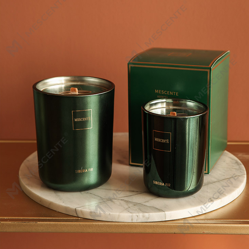Lumânare cu aromă cu fitil din lemn, ceară de soia, cu etichetă privată, personalizată, cu etichetă privată, M&Scent