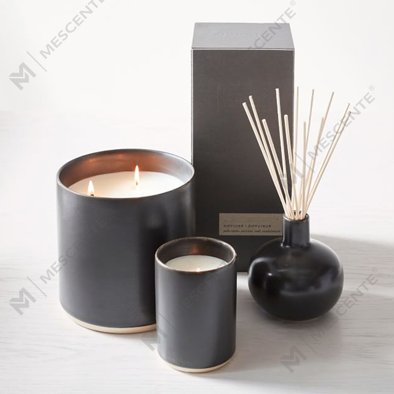 Sticlă ceramică personalizată Difuzor de trestie de parfum pentru casăA29224-1-Valuables