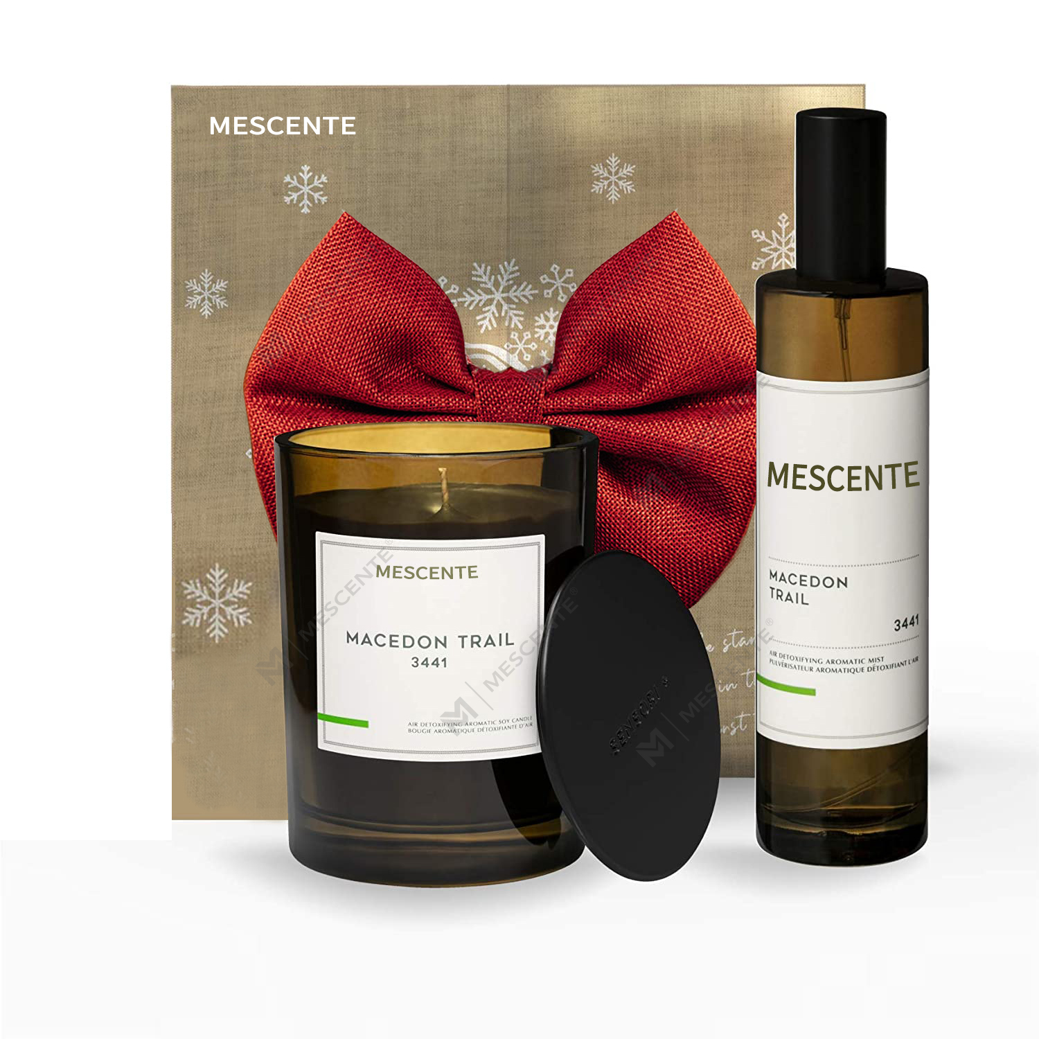 Set de lumânări cu difuzor cu pulverizare de cameră parfumată cu etichetă privată de lux M&Scent