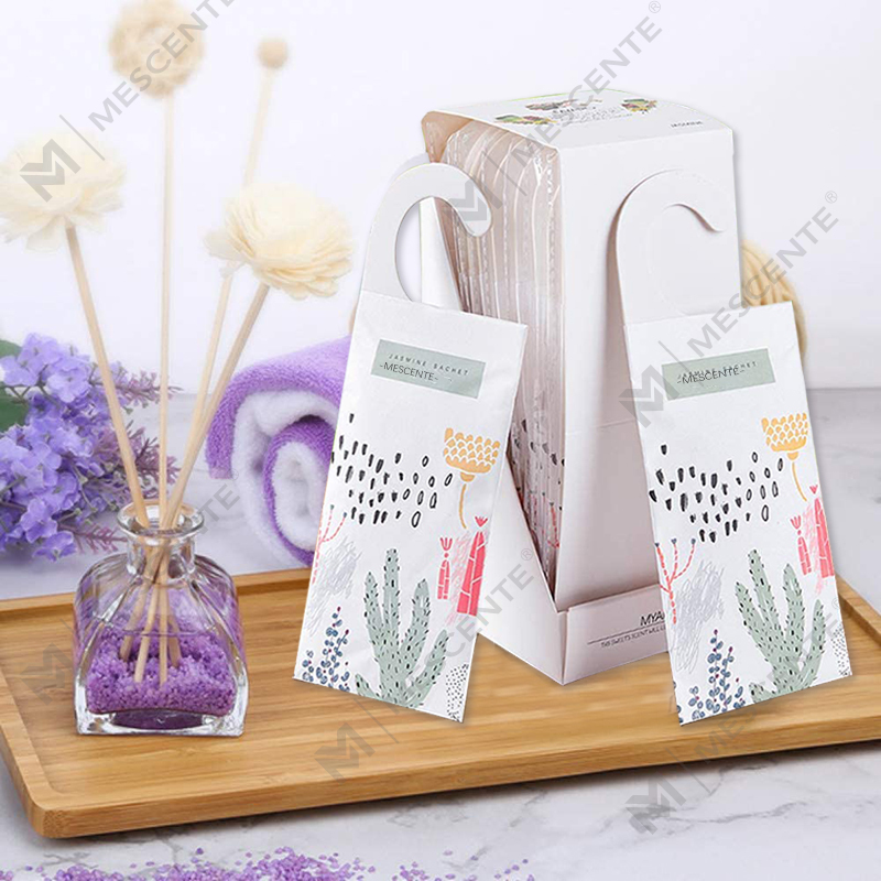 M&Scent Design nou Personalizați pungi parfumate pentru agățat, pliculețe parfumate pentru garderobă