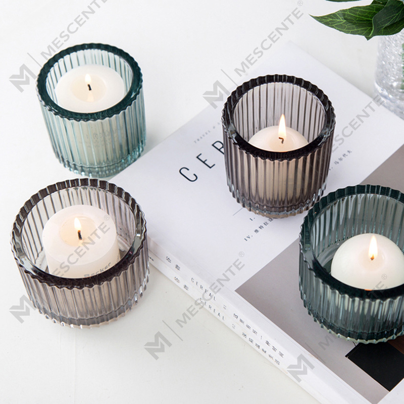 Suport pentru lumânări din sticlă, cristal, decorațiuni de lux M&Scent, suporturi pentru lumânări în vrac