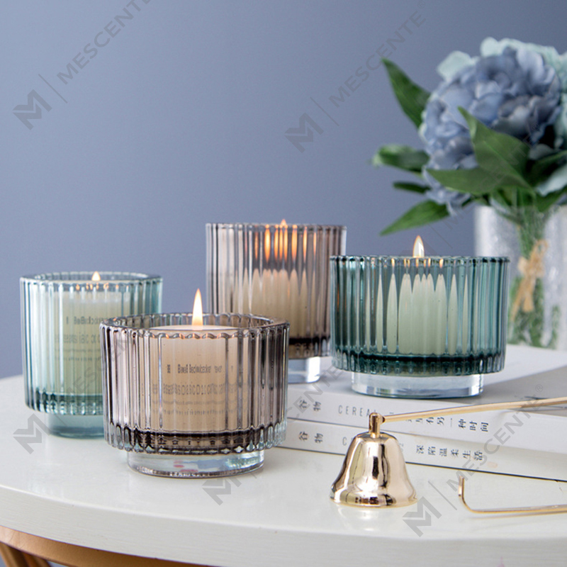 Suport pentru lumânări din sticlă, cristal, decorațiuni de lux M&Scent, suporturi pentru lumânări în vrac
