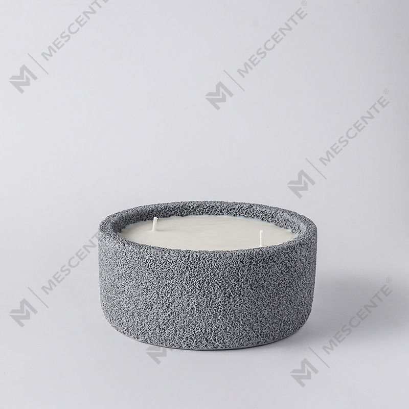 M&Scent Lumanari cu pilon spiritual cu logo lucrat manual de lux Sticla parfumata cu cristale, lumanare cu 3 fitil