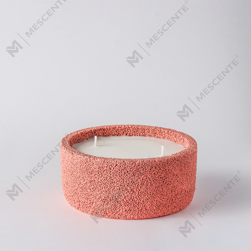 M&Scent Lumanari cu pilon spiritual cu logo lucrat manual de lux Sticla parfumata cu cristale, lumanare cu 3 fitil