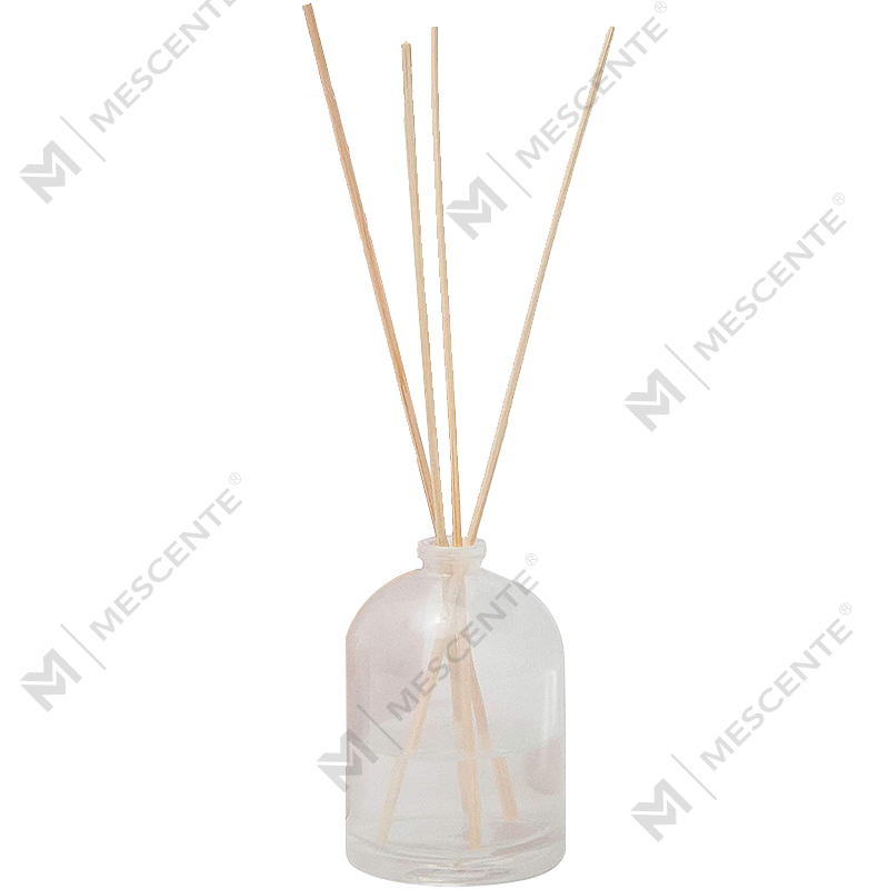 M&Scent, personalizat de lux, flacon mare de sticlă din aur roz, floare, etichetă privată, difuzor de stuf lichid, cu cutie cadou