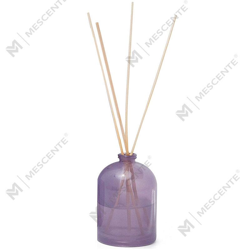 M&Scent, personalizat de lux, flacon mare de sticlă din aur roz, floare, etichetă privată, difuzor de stuf lichid, cu cutie cadou