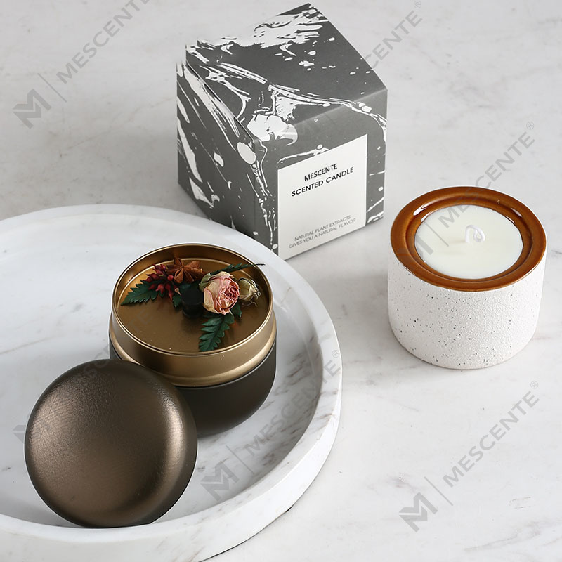 M&Scent Lumânare de ceară de soia parfumată cu etichetă privată decorativă de lux personalizată Woodwick