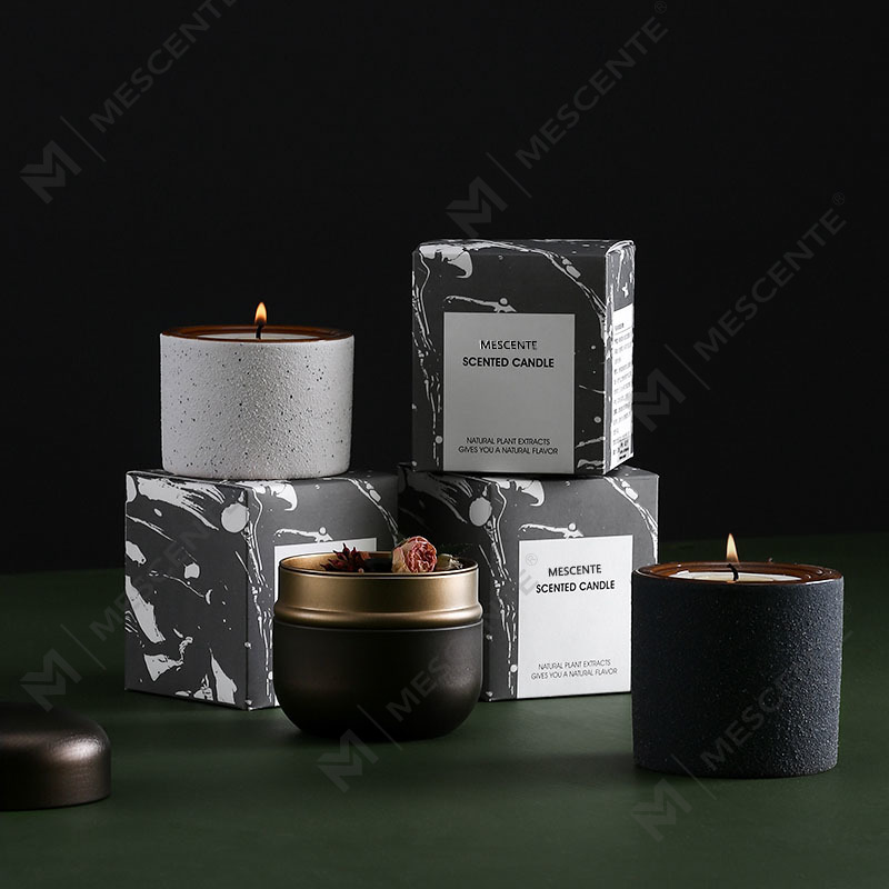 M&Scent Lumânare de ceară de soia parfumată cu etichetă privată decorativă de lux personalizată Woodwick