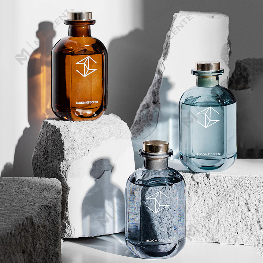 M&Scent 500 ml set cadou cu difuzor de trestie de cristal de Craciun, difuzor de trestie pentru casa
