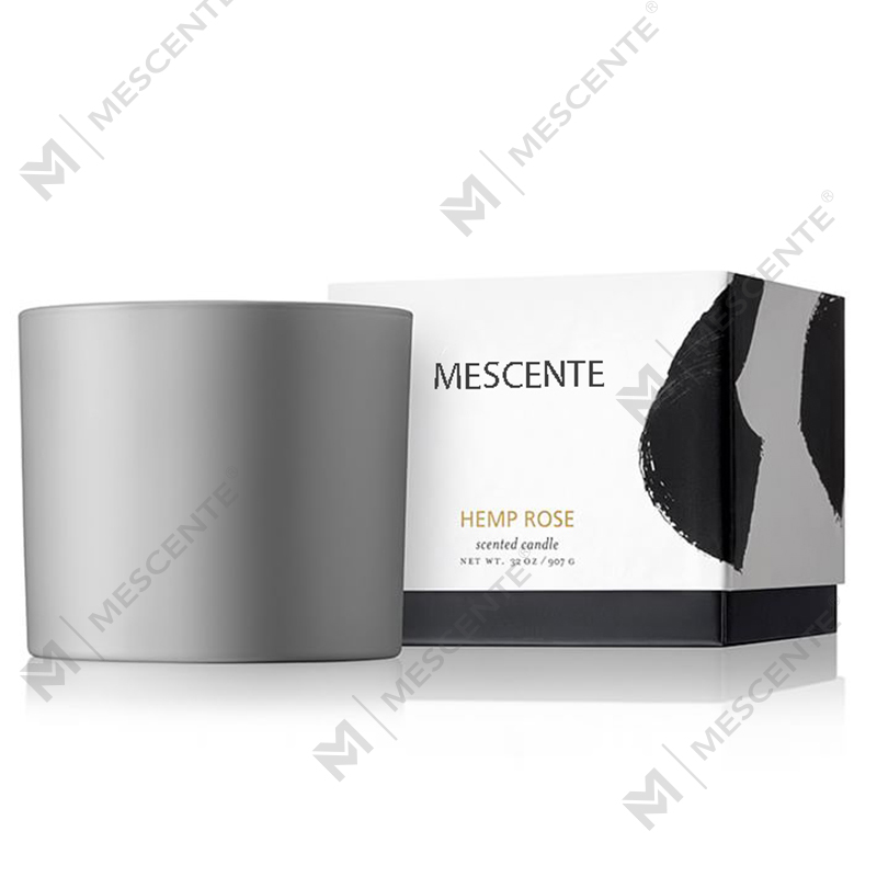 M&SCENT Crăciun natural Lumânare cu ceară de soia în borcan de sticlă, folosit pe scară largă, cu cutie pliabilă