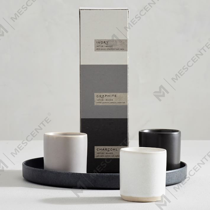 Set cadou de lumânări parfumate de lux cu etichetă privată personalizată A29218-Valuables