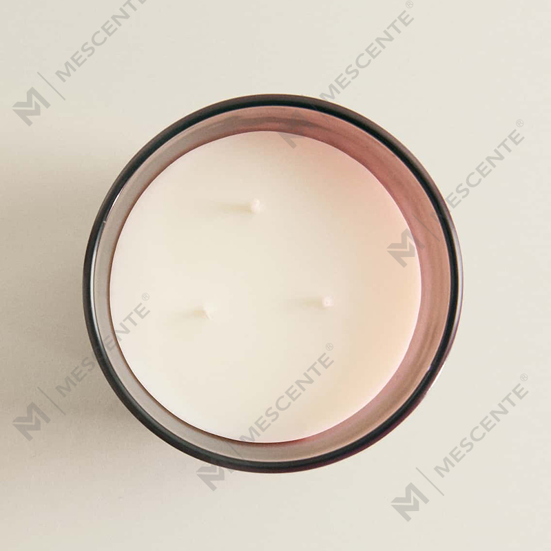 M&S cent Lumânări personalizate de lux cu 3 fitil din soia cu capac din lemn A29273-1
