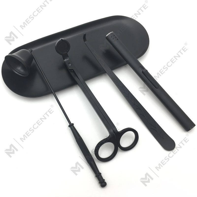 Set de scule Mescente 4 în 1 pentru tuns cu fitil A99133-3