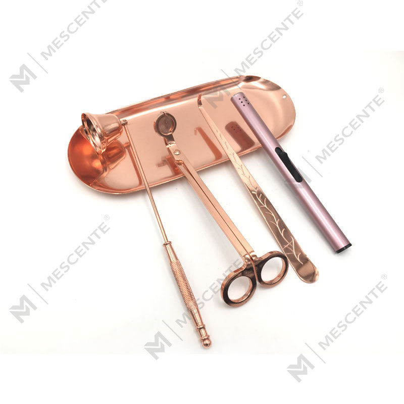 Set de scule Mescente 4 în 1 pentru tuns cu fitil A99133-3