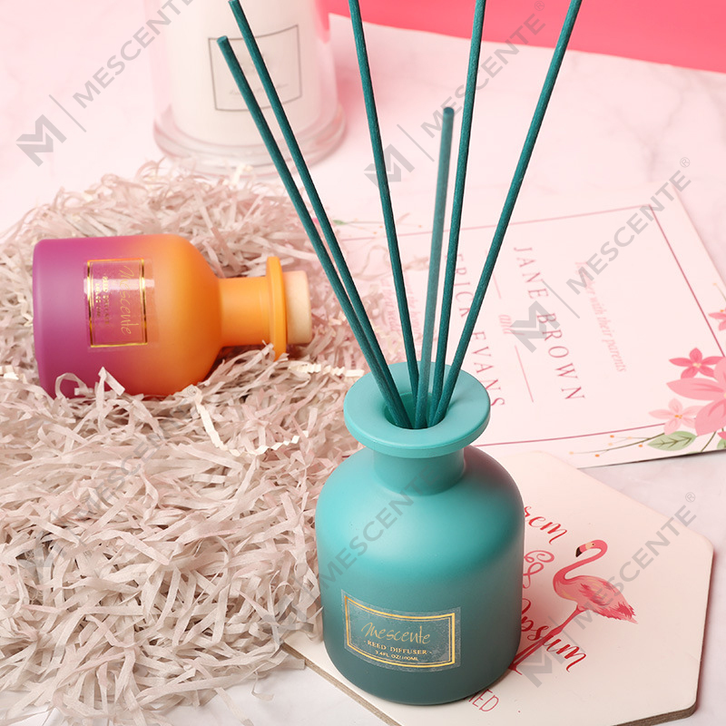 M&Scent, cu etichetă privată, sticlă rotundă, difuzor de trestie de parfum de casă