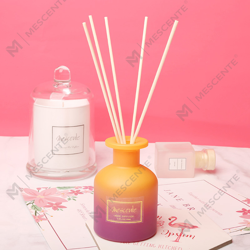 M&Scent, cu etichetă privată, sticlă rotundă, difuzor de trestie de parfum de casă