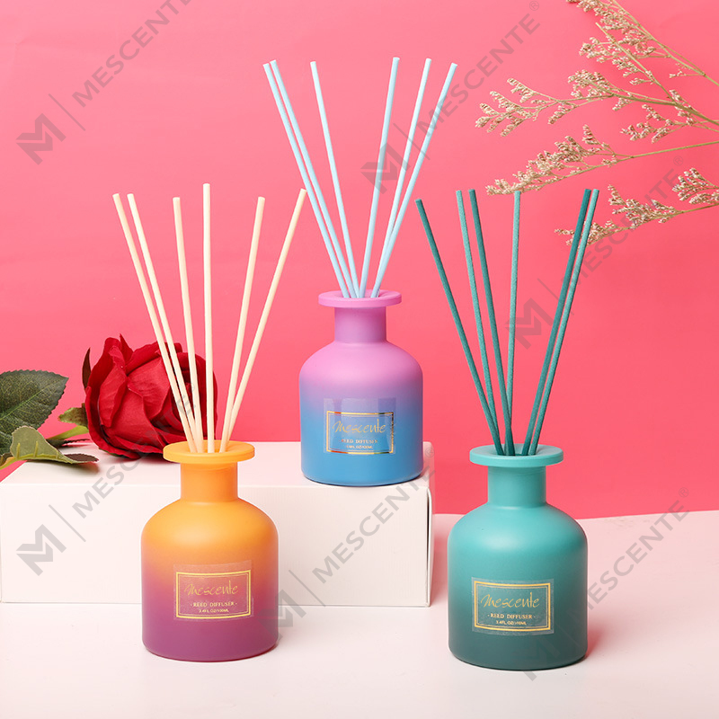 M&Scent, cu etichetă privată, sticlă rotundă, difuzor de trestie de parfum de casă