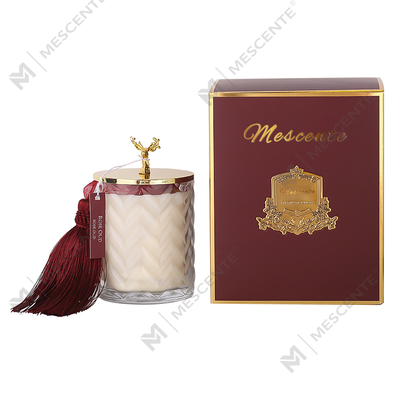 M&Scent Wholesales Container personalizat cu etichetă privată Aromaterapie Parfum parfumat Aroma Lumânări de soia cu cristale