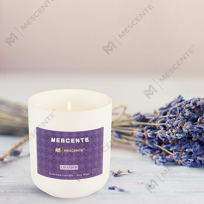 M&Scent Mason Jar Mini Lumanari pe baza de soia, Ambalaj de lux Lumanare de marmura Ceara de soia