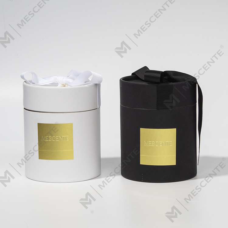 Borcan de vase parfumate cu etichetă privată de lux M&Scent, lumânare de ceară de soia în vrac