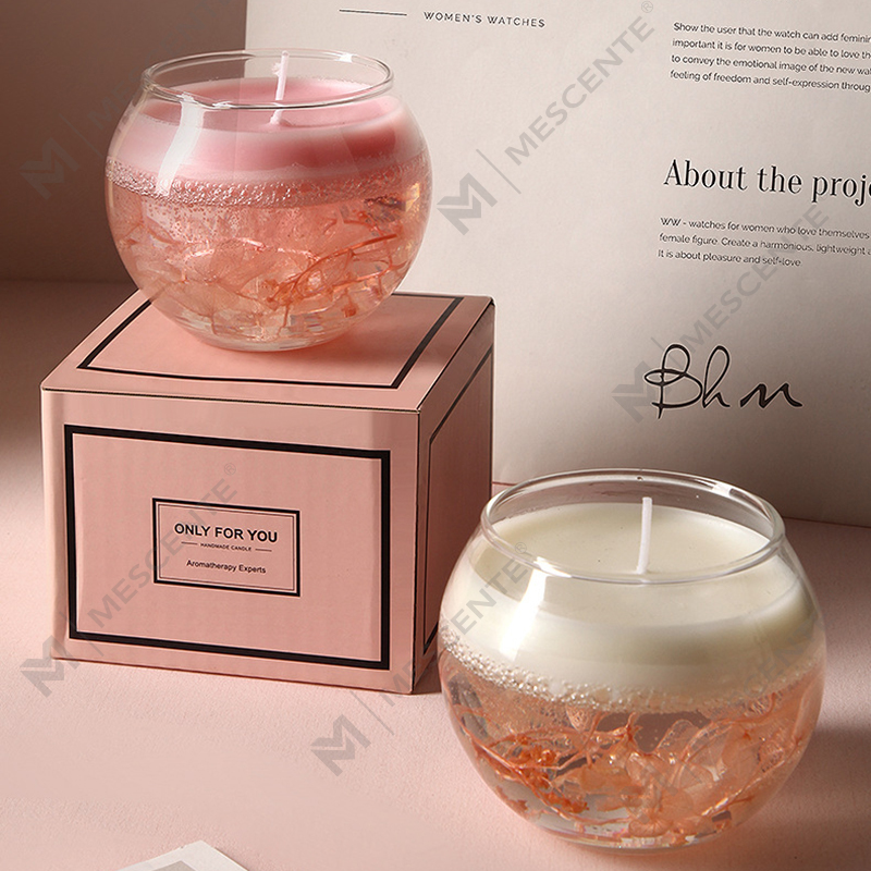 M&Scent Lumânare cu parfum de soia în sticlă cu parfum de casă de înaltă calitate