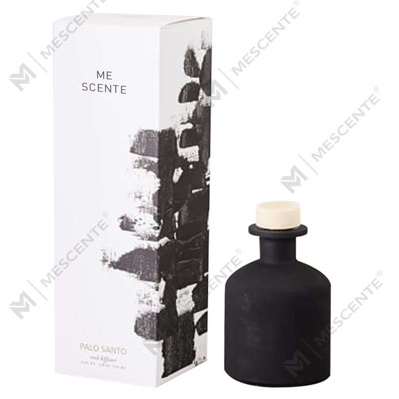 Mescente Luxury 180ml Sticla de sticlă personalizată Difuzor de trestie de ulei esențial pentru hoteluri