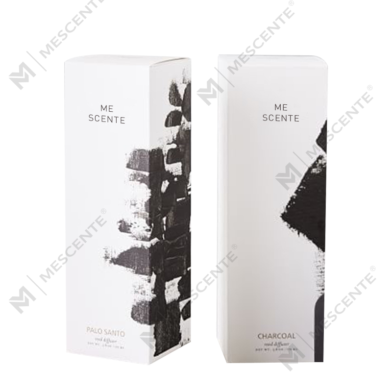 Mescente Luxury 180ml Sticla de sticlă personalizată Difuzor de trestie de ulei esențial pentru hoteluri