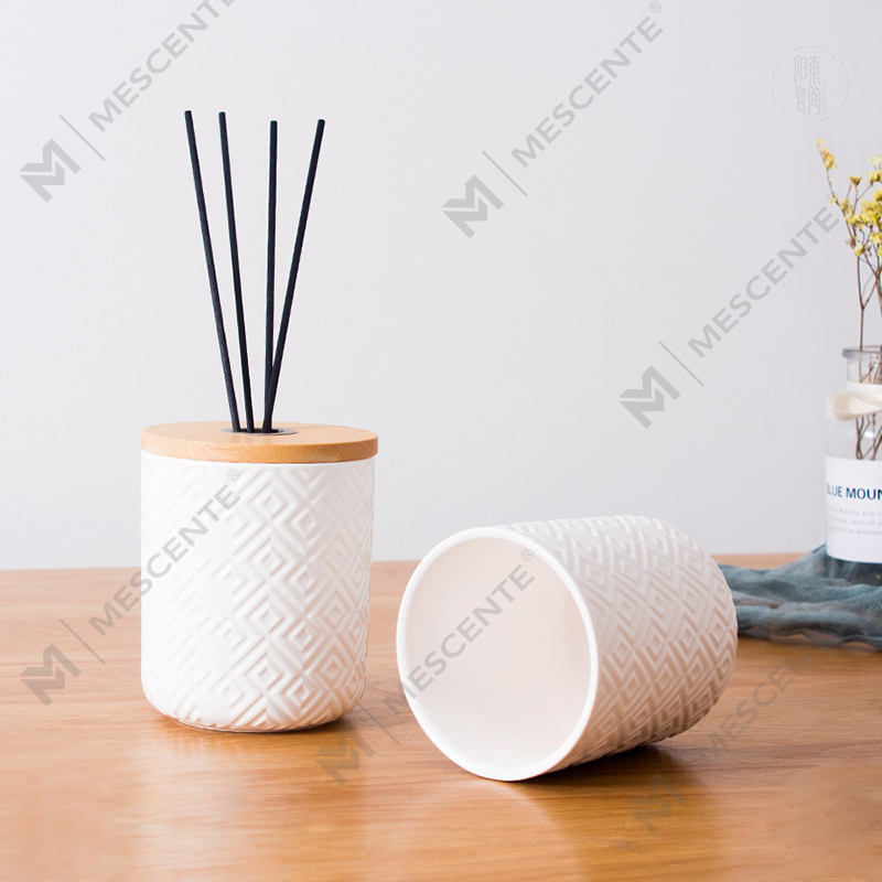 M&Scent, 100 ml, 200 ml, rotund, ceramică, aromă, sticla decorativă, difuzor de stuf