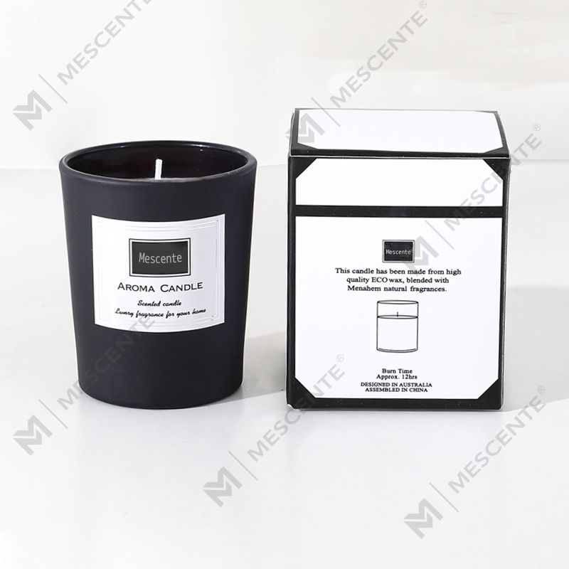 Lumânări de ceară de soia cu parfum de bujor imprimat personalizat M&Scent, lumânare parfumată digitală