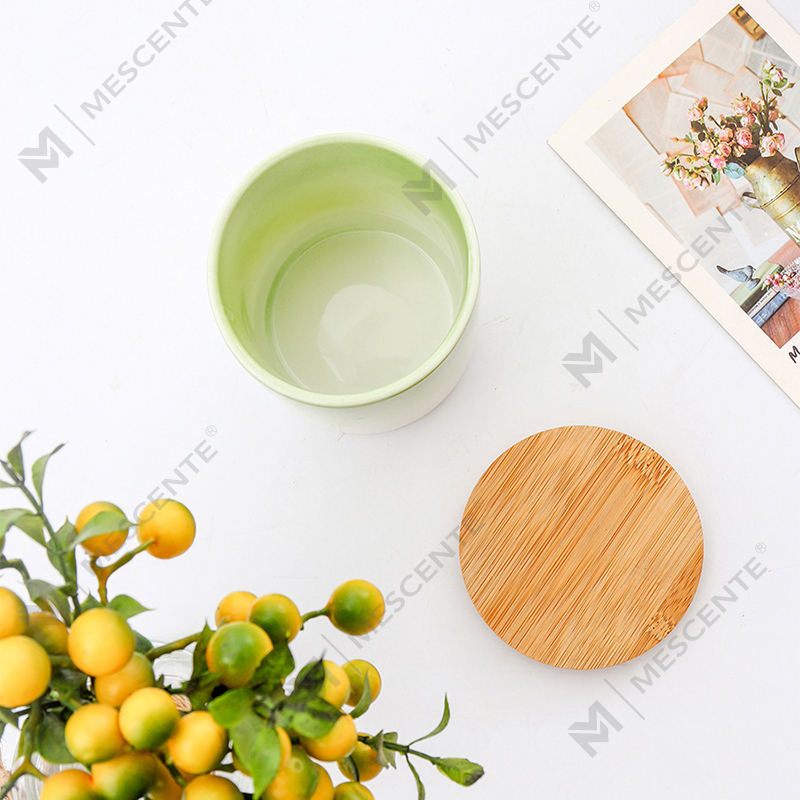 M&Scent Private Label Decorat pentru casa Lumanari parfumate personalizate in borcane din ceramica pentru lumanari