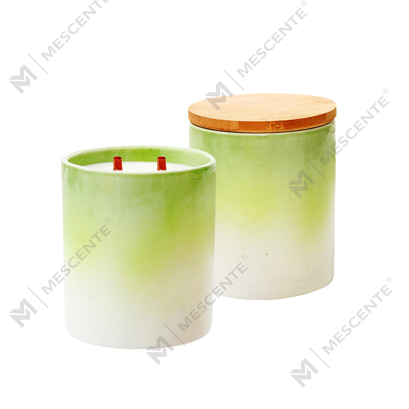 M&Scent Private Label Decorat pentru casa Lumanari parfumate personalizate in borcane din ceramica pentru lumanari