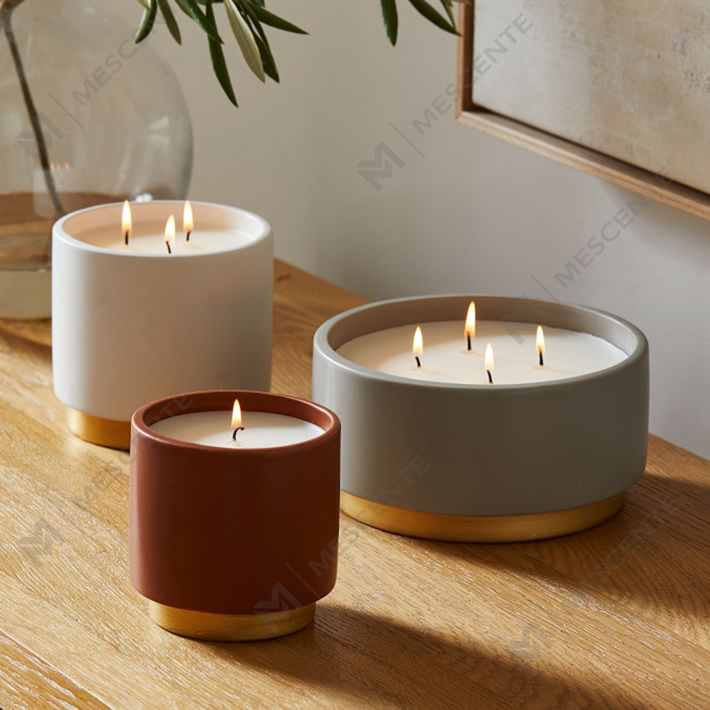 Lumanari Parfumate Eticheta Privata Decoratiuni pentru Casa, Lumanare Parfumata Cu 4 Fitre lucrata manual Cu Cristale