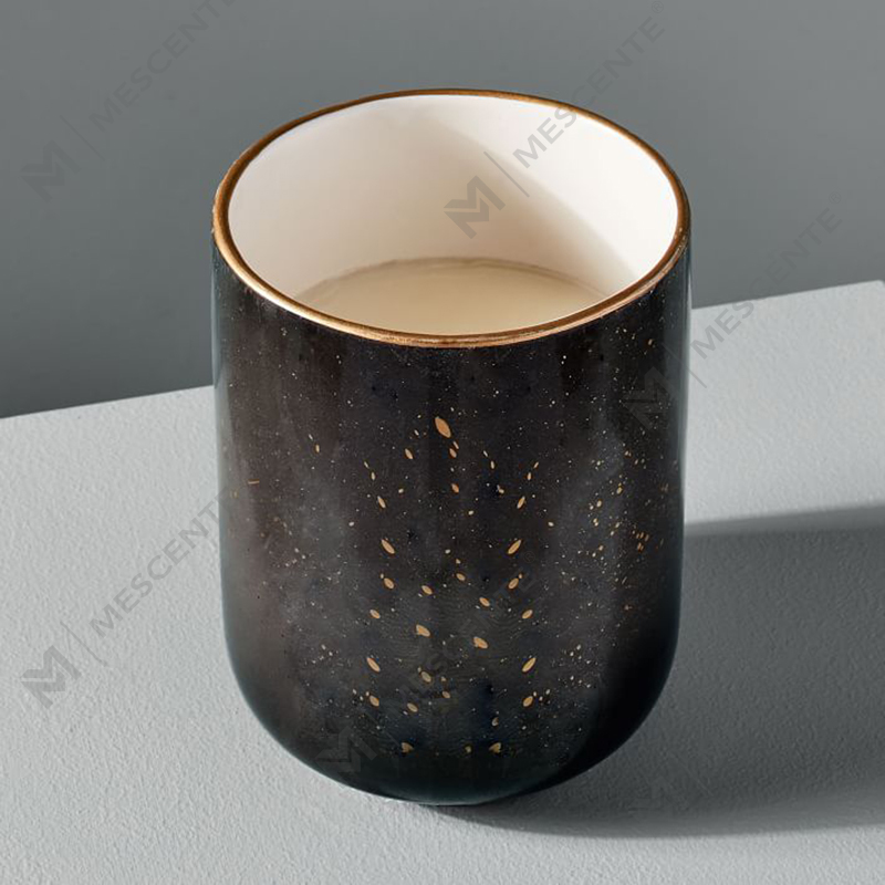 Încălzitor electric de ceară pentru lumânări cu parfum din ceramică albă M&Scente pentru spa și aromoterapie
