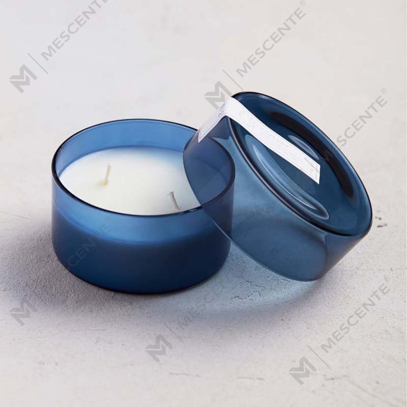 Lumânări mici de lux personalizate cu etichetă privată Relax parfum canister cu capac