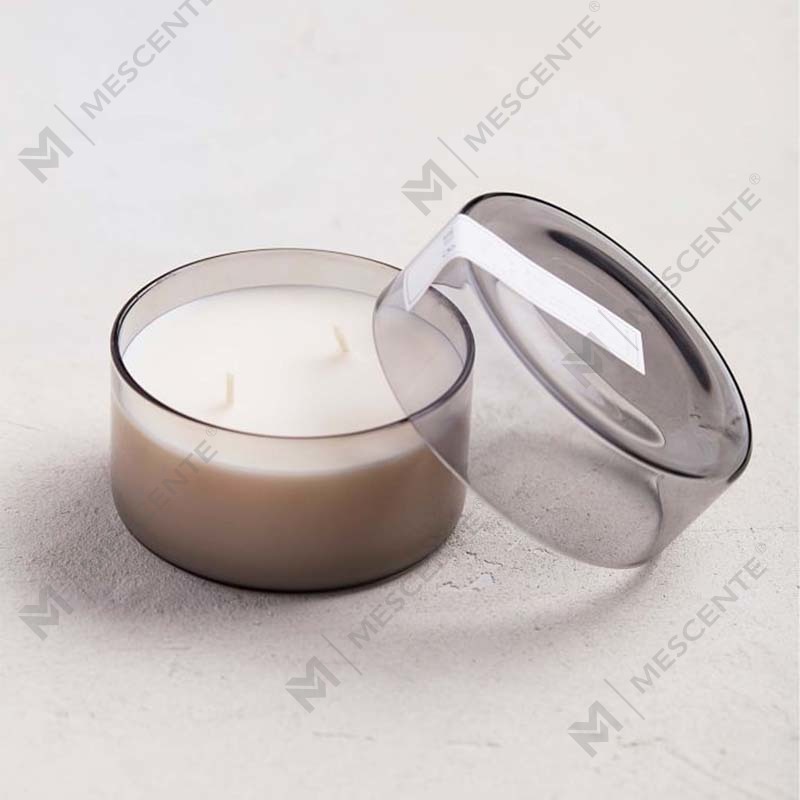 Lumânări mici de lux personalizate cu etichetă privată Relax parfum canister cu capac
