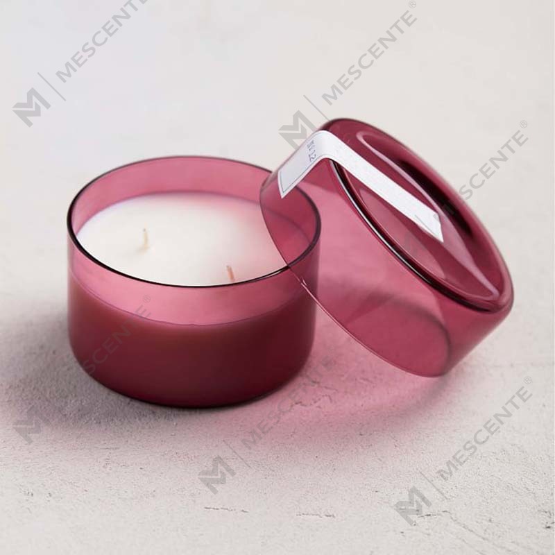 Lumânări mici de lux personalizate cu etichetă privată Relax parfum canister cu capac