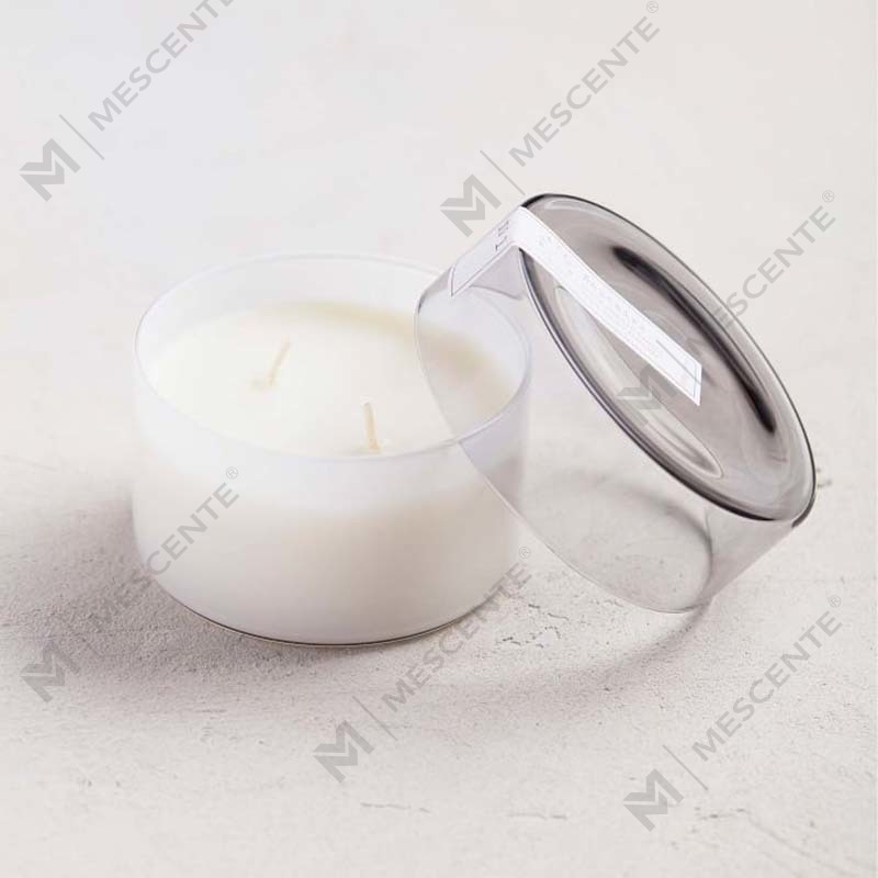 Lumânări mici de lux personalizate cu etichetă privată Relax parfum canister cu capac