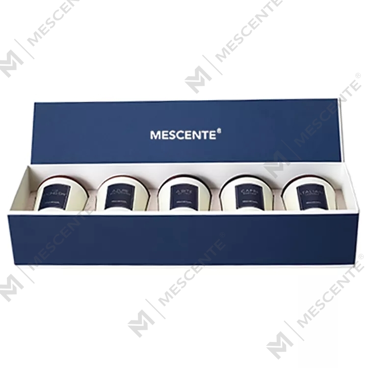 Lumânări parfumate cu ulei de parfum cu etichetă privată en-gros M&scent de lux cu capac, lumânare pentru aromoterapie