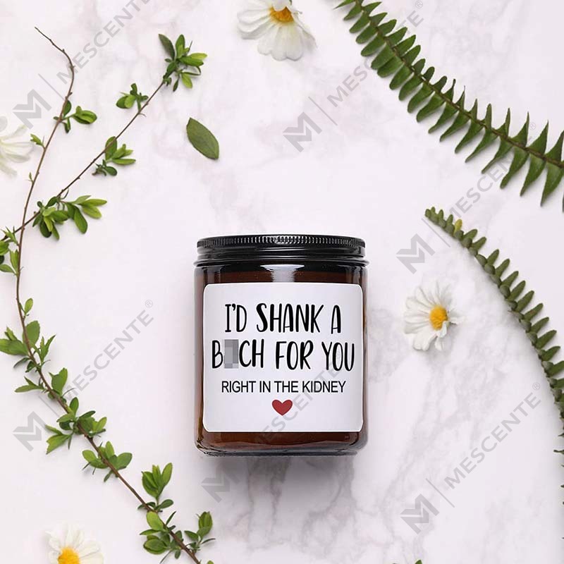 M&Scent 100% ceară naturală lumânare parfumată de Crăciun pentru set de cadou acasă, lumânare parfumată în borcan de sticlă cu capac metalic