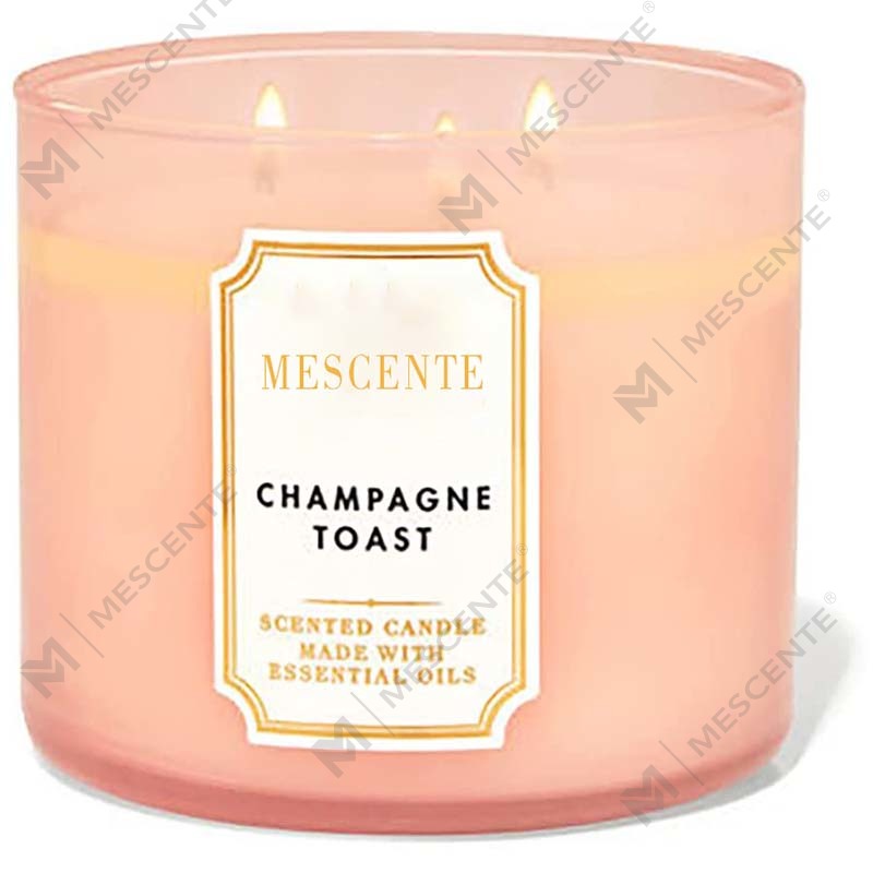 M&Scent Lumânare din ceară de soia, cu 3 fitiluri, cu parfum de iasomie naturală, realizată manual, cadou, lumânări de cristal pentru aromaterapie cu etichetă privată