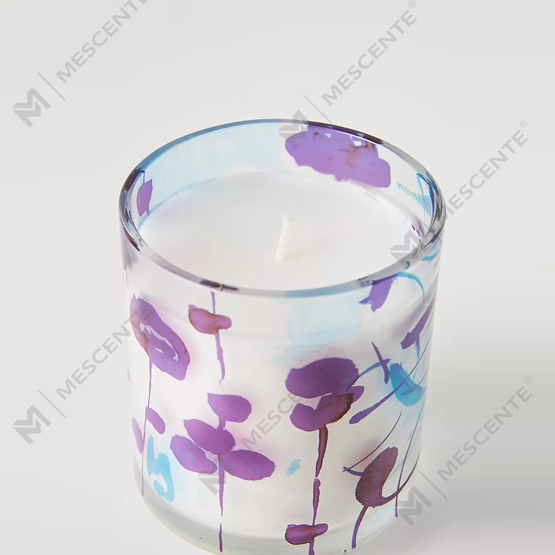 M&Scent Decorație de lux personalizată cu etichetă privată 3 fitil A Sunday Painter Lumânări parfumate din ceară de soia cu cristale de sticlă