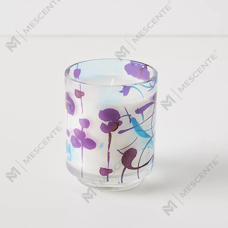 M&Scent Decorație de lux personalizată cu etichetă privată 3 fitil A Sunday Painter Lumânări parfumate din ceară de soia cu cristale de sticlă