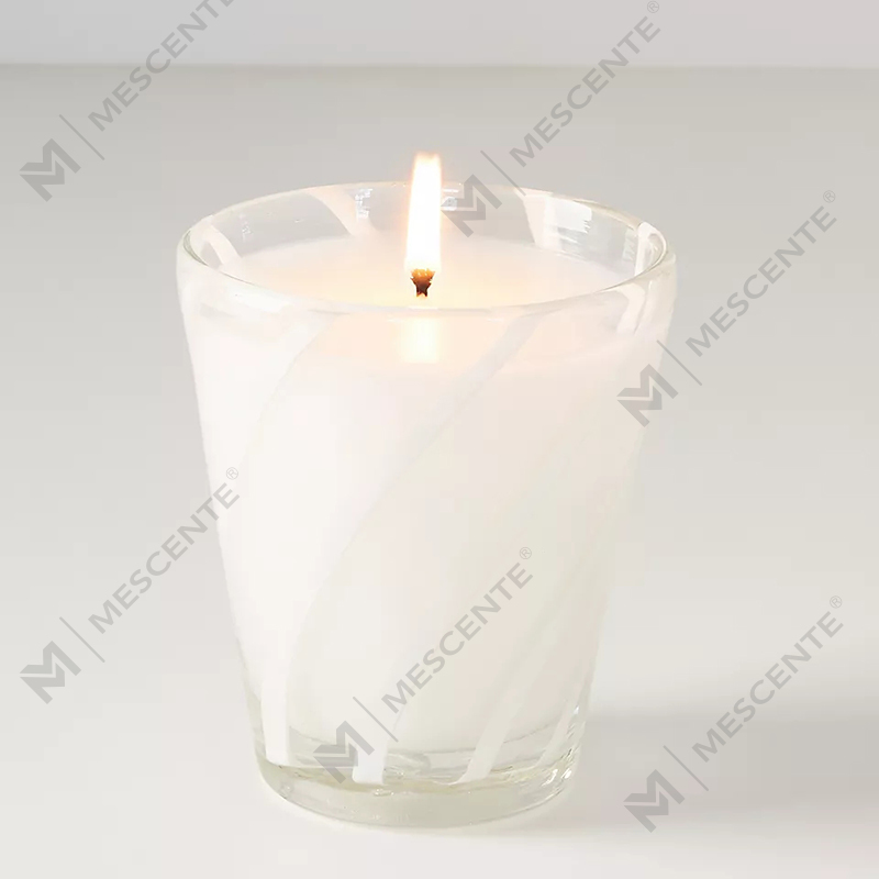 M&Scent Luxury White Soy Wax Logo Personalizat Lumanari parfumate de nunta