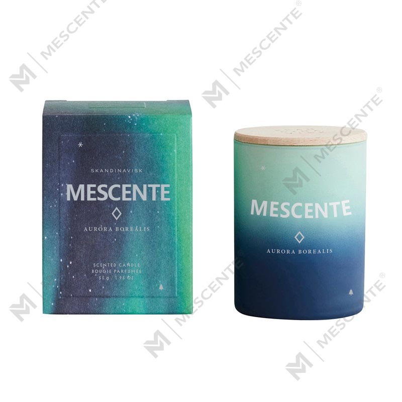 M&Scent Lumânări parfumate personalizate cu etichetă privată pentru decorarea casei, în borcan de sticlă