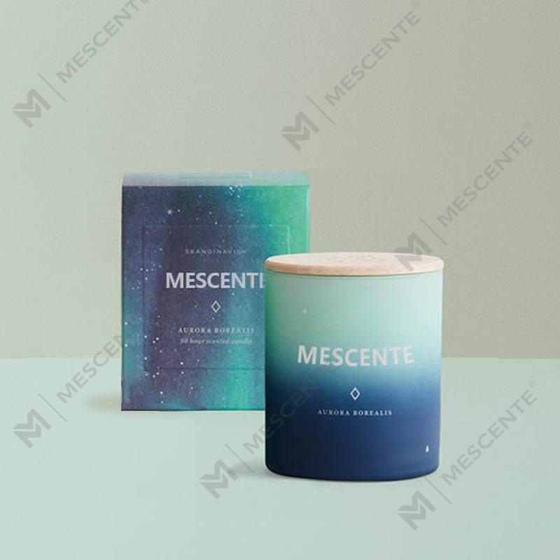 M&Scent Lumânări parfumate personalizate cu etichetă privată pentru decorarea casei, în borcan de sticlă