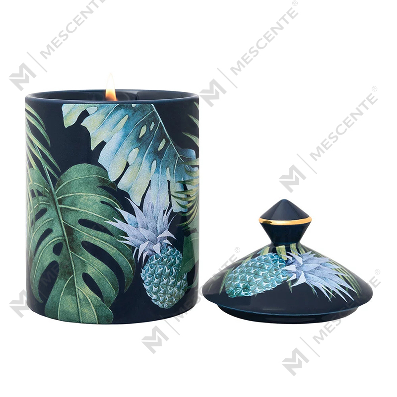Lumanare cu pahar cu cutie plianta M&Scent Special Design Color Urban Botanics