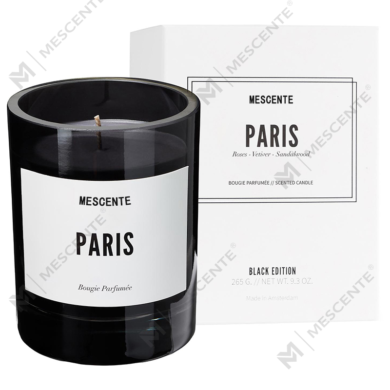 M&Scent Wholesale Luxury Private Label Black Logo Personalizat Lumanari parfumate