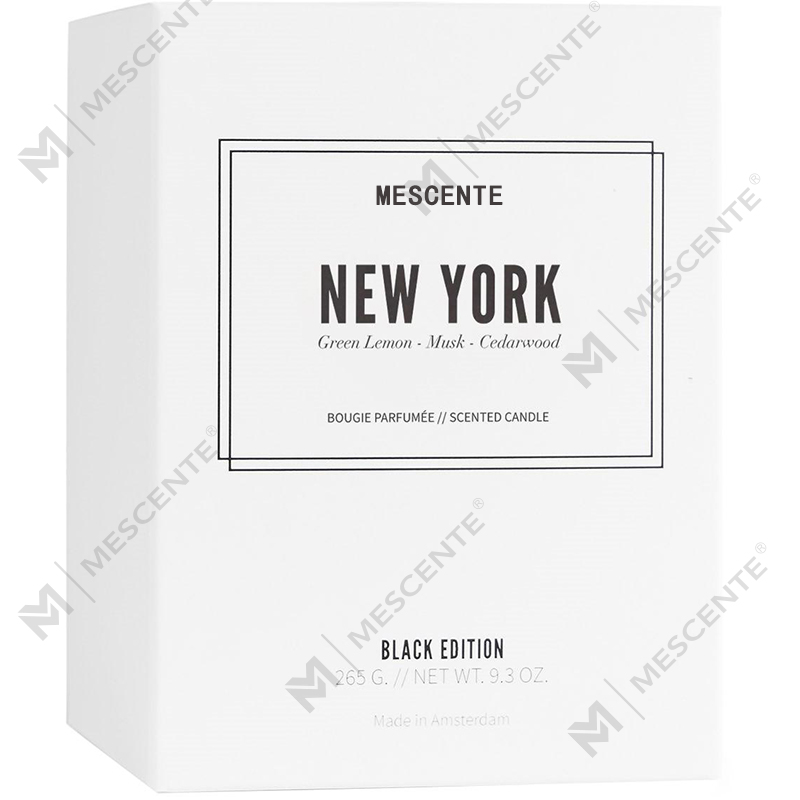 M&Scent Wholesale Luxury Private Label Black Logo Personalizat Lumanari parfumate