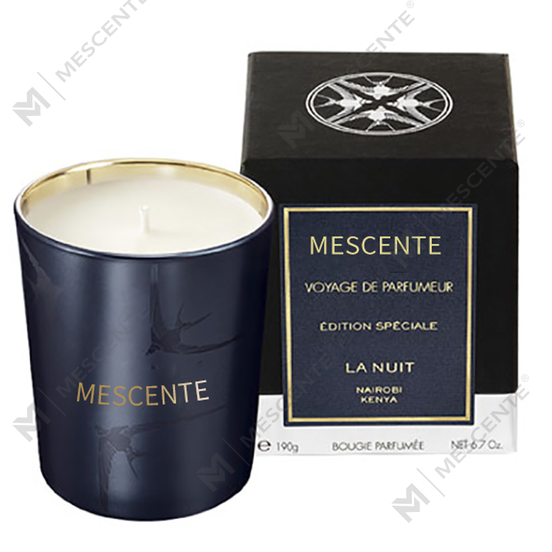 Suport din Sticlă de Lux M&Scent Handmade Lumânare Parfumată Vanilie Cu Cristale